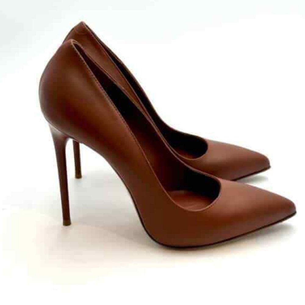 SOSO DESIGN POINTED TOE SLIP-ON THING HIGH HEEL PUMP